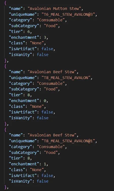Normalized Data Schema & API Response Structure